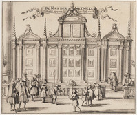 KG 06674
<br/>
Portugese Synagoge, Wetboeken
<br/>
<em>Hooghe, Romeyn de (1645-1708)</em>